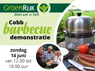 Cobb barbecue demonstratie
