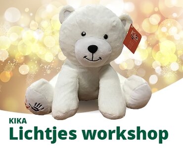 Lichtjesworkshop voor KiKa