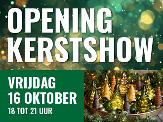 Opening Kerstshow GroenRIjk Zevenaar