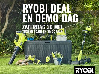 Ryobi deal en demo dag!