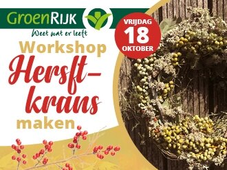 Workshop Herfstkrans maken