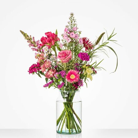 Boeket Romantisch roze