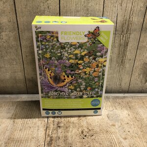 Friendly flowers xl vlinders 50m2