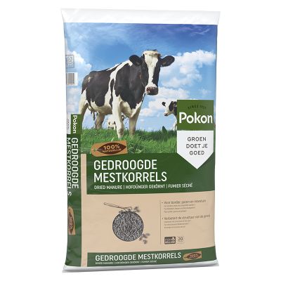 Gedroogde mestkorrel 20kg