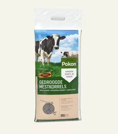 Gedroogde mestkorrels 10kg