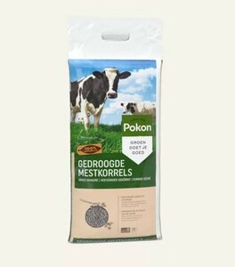 Gedroogde mestkorrels 10kg