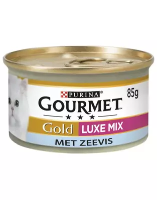 Gold blik luxe mix zeevis 85g