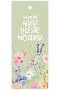 Kadokaartje 'Voor de allerliefste moeder'