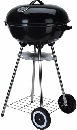 Kogelgrill houtskoolbarbecue op wielen Ø46 cm - afbeelding 2