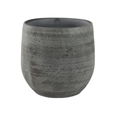 Pot esra d22h20cm mystic grey