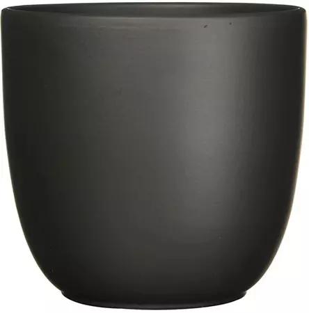 Pot tusca d14.5h14cm zwart mat