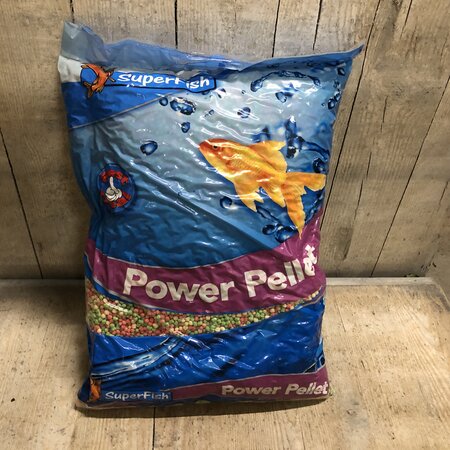 Power pellet zak 15l visvoer