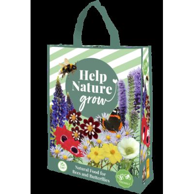 Shopping bag help nature grow 1st