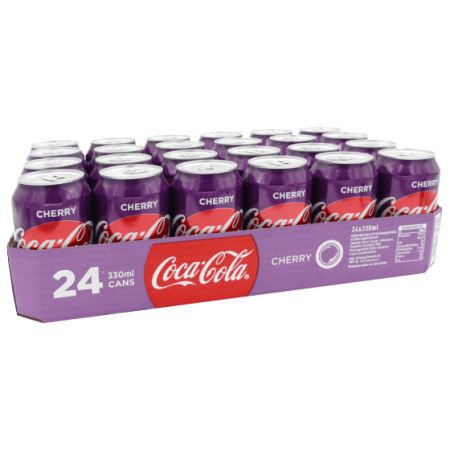 Tray Coca Cola Cherry 330ml