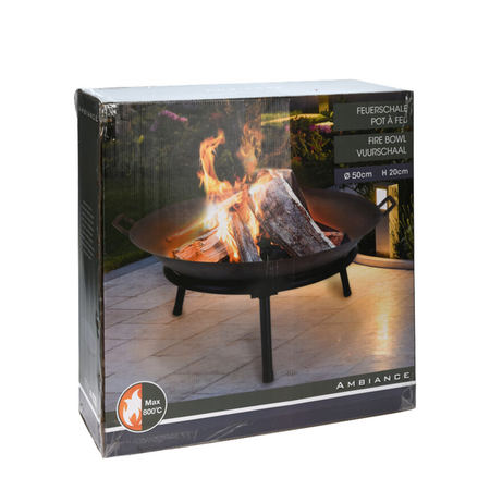 Vuurschaal Ø50cm incl. koker marshmallows - afbeelding 1