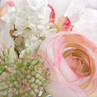 Zijde bloemen en planten