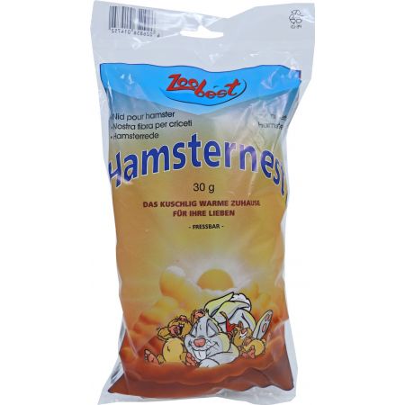 Zoobest hamsterwol (katoen vezel) 30 gram